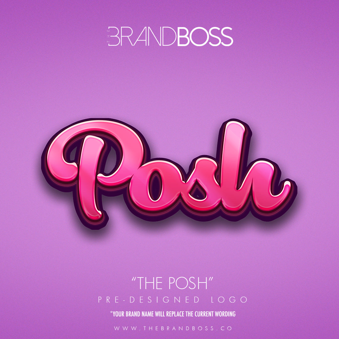 The Posh Pre-Designed Logo