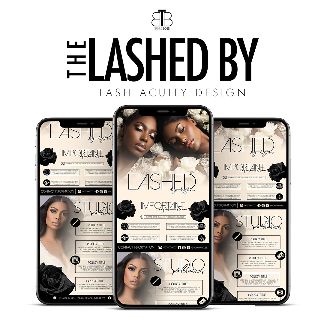 The Lashed By Lash Acuity Design